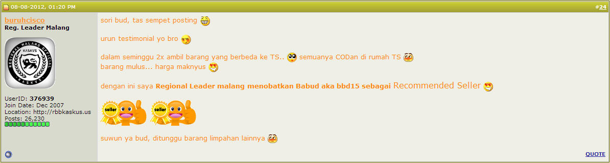 &#91; bbd15 &#93; Testimonial &amp; Feedback