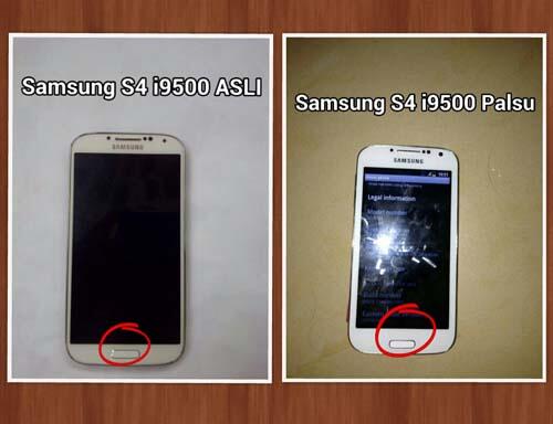 Mengenali Samsung Galaxy S4 Asli apa Palsu