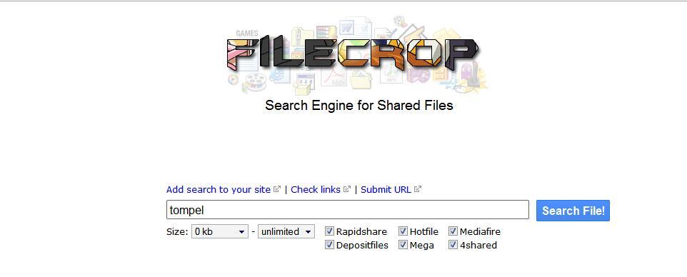 Referensi Search engine buat Download, buat nyari software, Film dan lain lain.