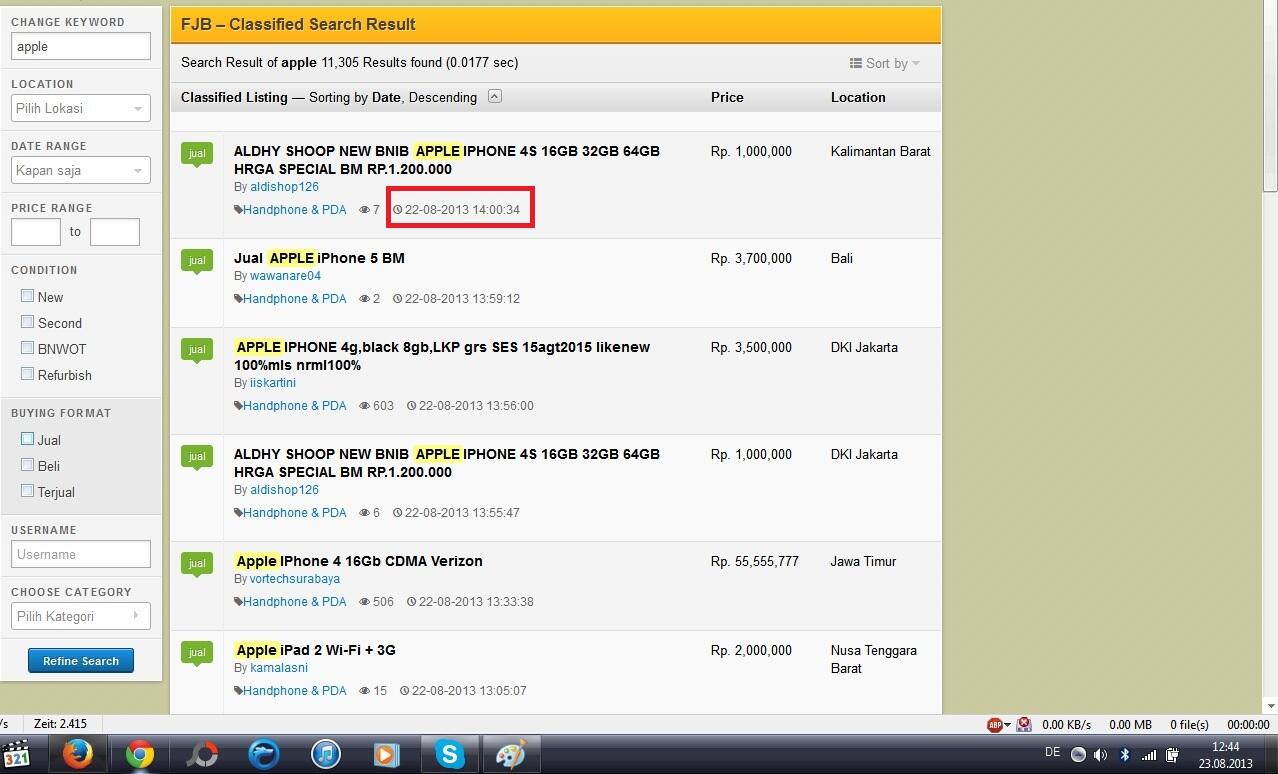 &#91;TANYA&#93; SEARCH Forum Jual Beli FJB lagi error ya?