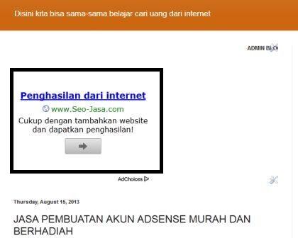 Yang pingin membuat Adsense masuk sini gan..