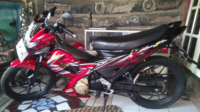 Terjual Satria F U 150 merah hitam 2012 B-Depok  KASKUS