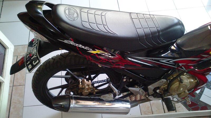 Terjual Satria F U 150 merah hitam 2012 B-Depok  KASKUS