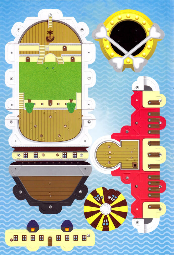 Desain Kapal Thousand Sunny Go