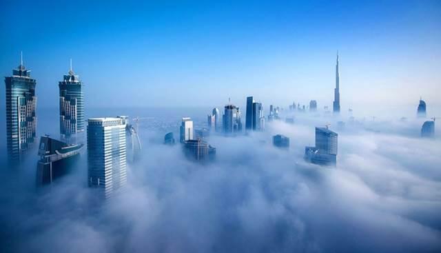 Inilah Pemandangan Dubai Yang Menakjubkan Diambil Dari Atas Awan