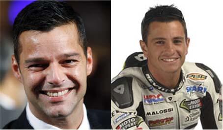 Wajah orang yang mirip dengan pembalap moto gp