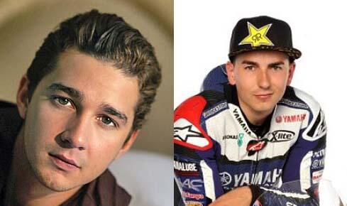 Wajah orang yang mirip dengan pembalap moto gp