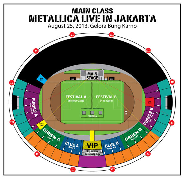 Kisah Jokowi muda nonton Metallica tahun 1993