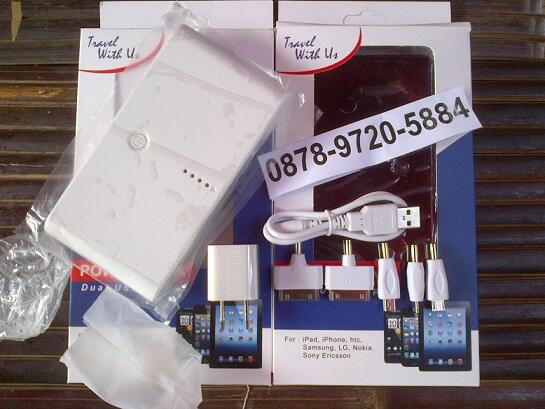 TERMURAH POWERBANK TRAVEL 28000MAH 310RB - UNIQUE - IC 12000 - CROSS - VIORA -SAMSUNG