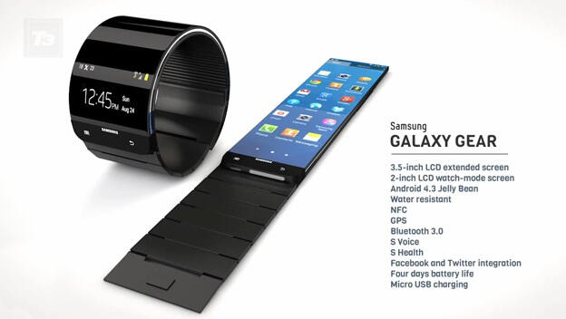 Jam Pintar Milik Samsung Galaxy Gear 