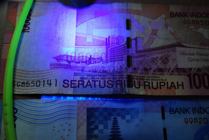 Senter UV Led Money Detector &Fosfor Detector, Import
