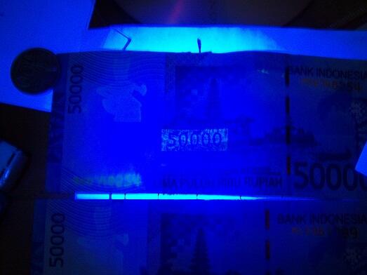 Senter UV Led Money Detector &Fosfor Detector, Import