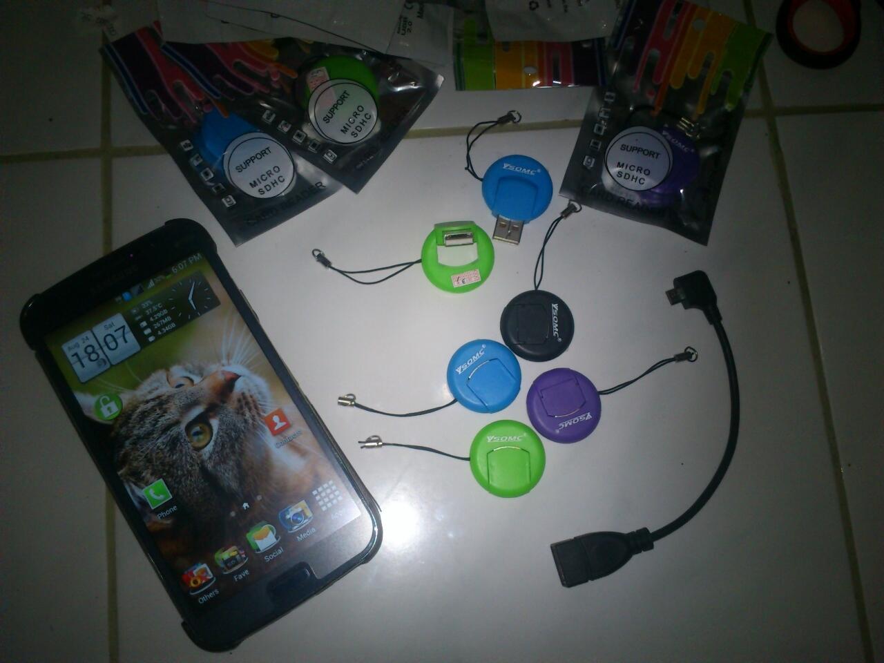 Aksesoris Axioo Pico Pad 7: Mini USB OTG, HDMI, Stylus, Keyboard Leather Case, Pouch
