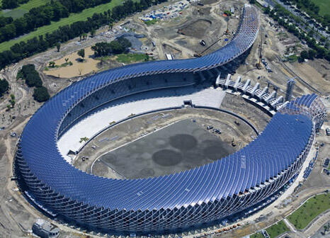 &#91;GO GREEN&#93; Stadion 100% Tenaga Surya di Taiwan gan!