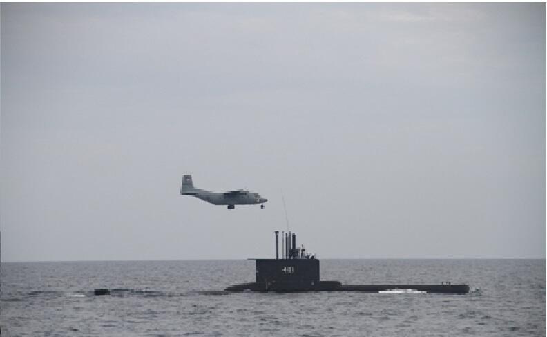 KRI Malahayati-362 Gelar Combined Anti Submarine Exercise Di Perairan Ambalat