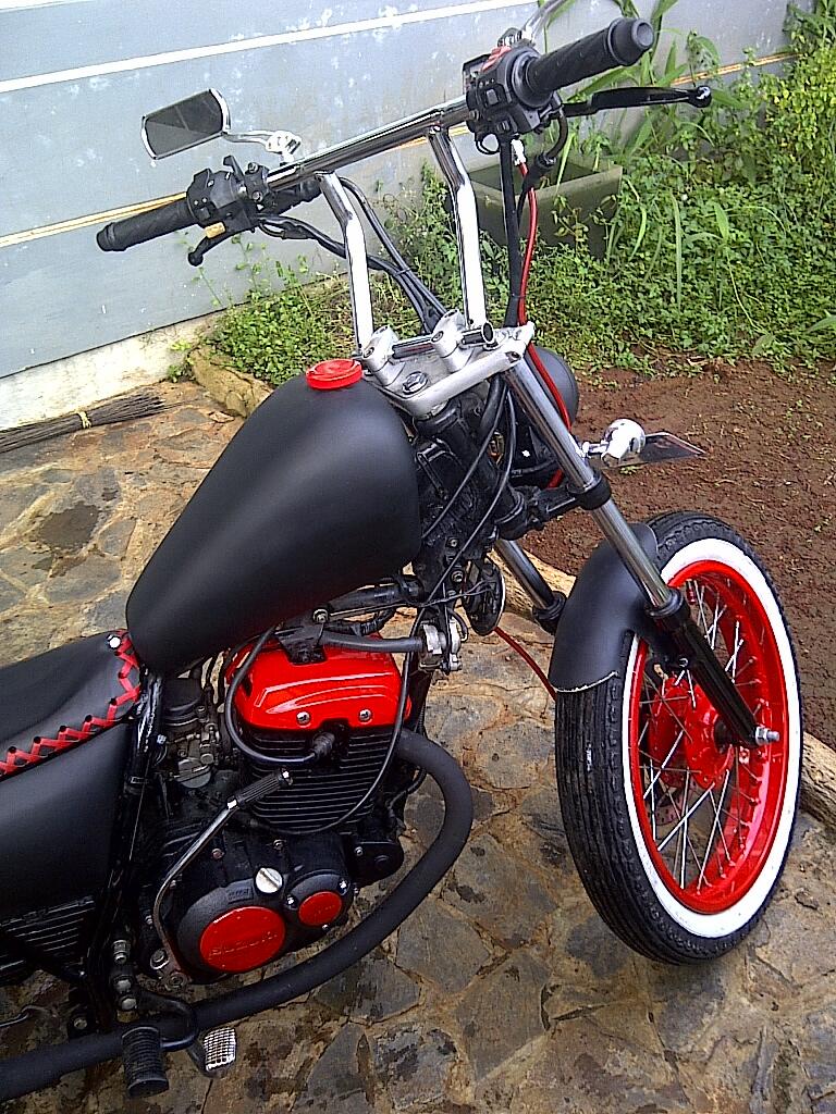Terjual Suzuki Thunder Modif Harley KASKUS