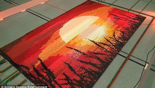 Rekor Terbaru Permainan Efek Domino