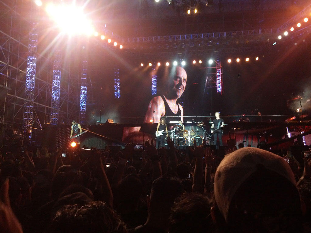 METALLICA LIVE IN JAKARTA ON AUGUST 25, 2013