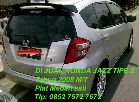 Terjual Honda Jazz S Mt 2008 Mulus Medan Kaskus
