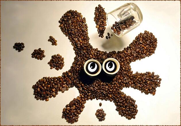 Seni dari biji kopi