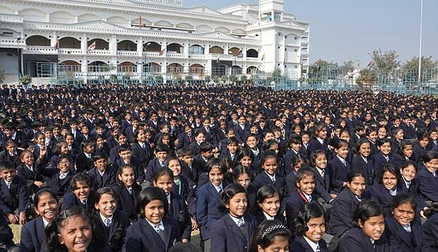 Sekolah Terbesar di Dunia Ada di India