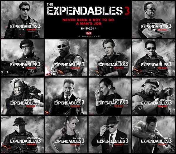 The Expendables 3 (2014) | Stallone, Gibson, Statham, etc