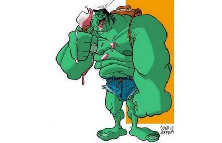 Gini Jadinya Kalo SuperHero Udah TUA :D