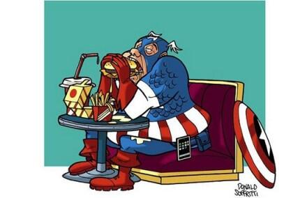 Gini Jadinya Kalo SuperHero Udah TUA :D