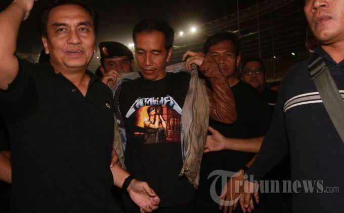 Kisah Jokowi muda nonton Metallica tahun 1993
