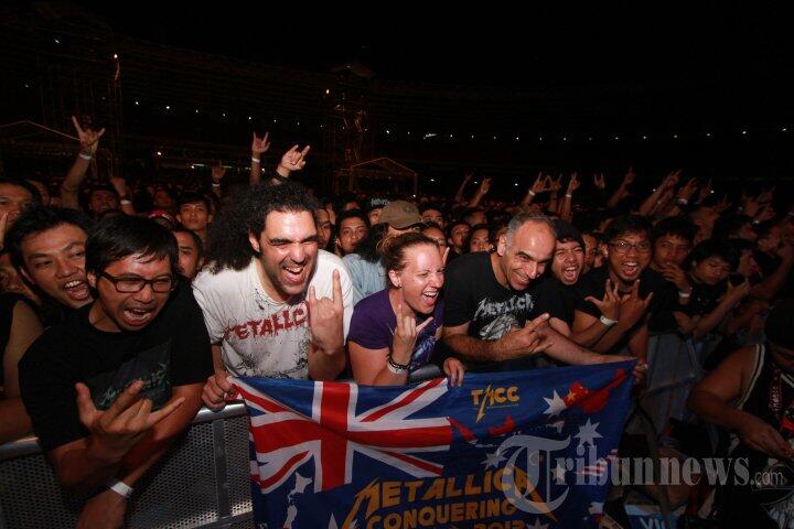 Kisah Jokowi muda nonton Metallica tahun 1993