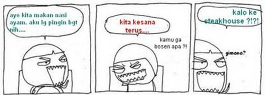Rata" cewe kalo mw makan ribet