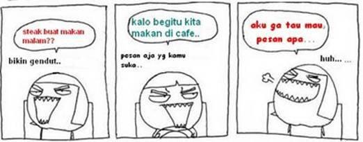 Rata" cewe kalo mw makan ribet