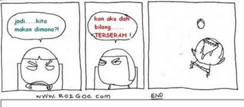 Rata" cewe kalo mw makan ribet