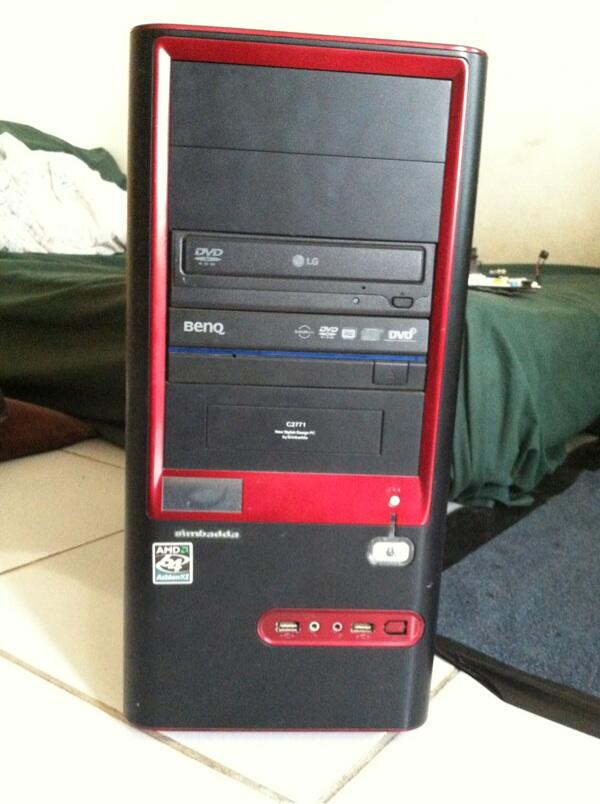 WTS Casing Simbadda C2771 & PSU CODEGEN 480 watt ATX 12V