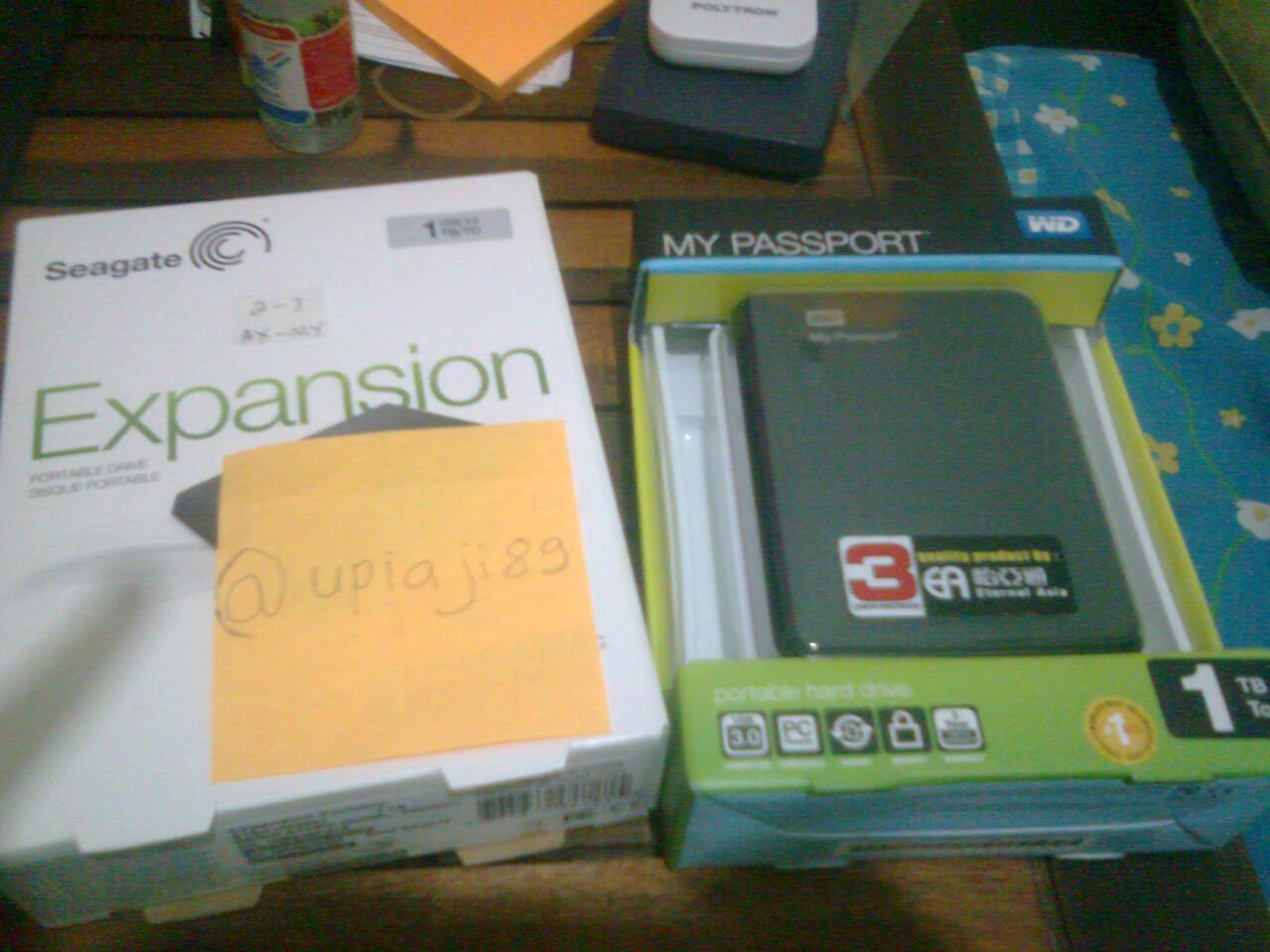 Harddisk + isi, seagate 1TB | runningman,anime, drama korea, snsd, variety show korea