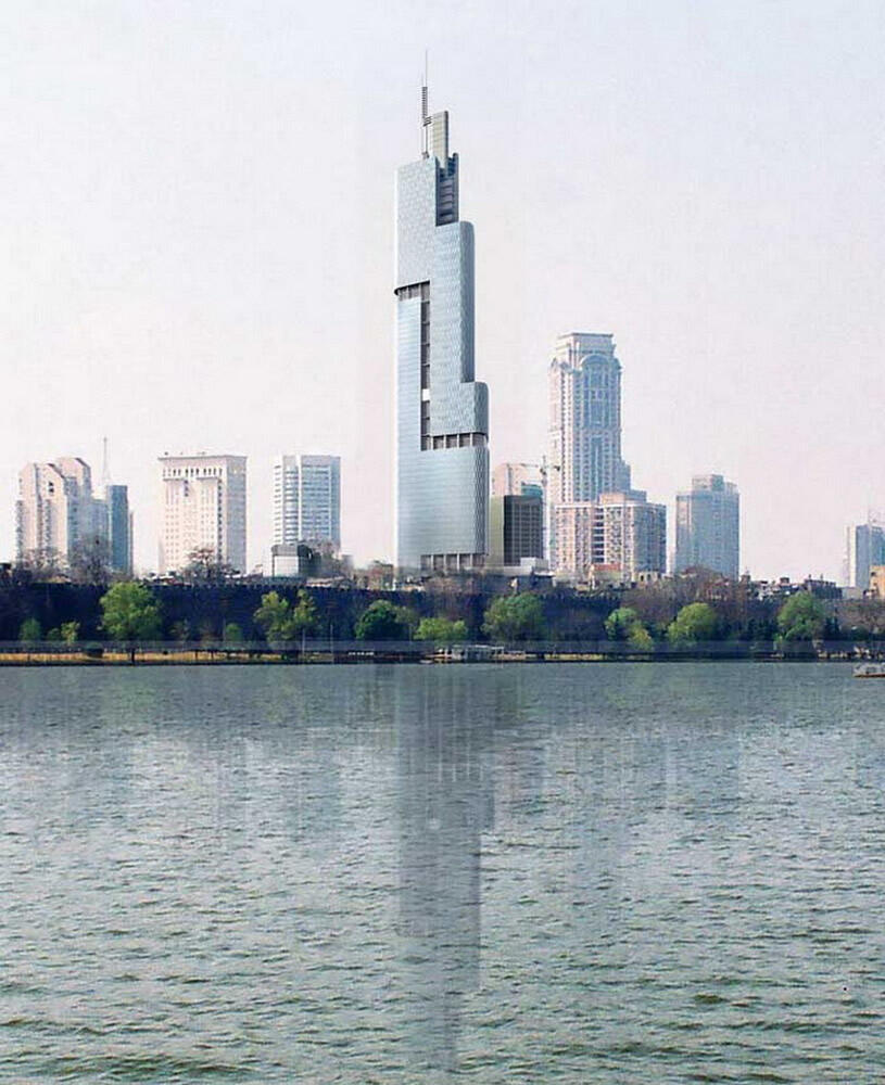 Pemandangan Menakjubkan Dari  Atas  Tower Tertinggi di 