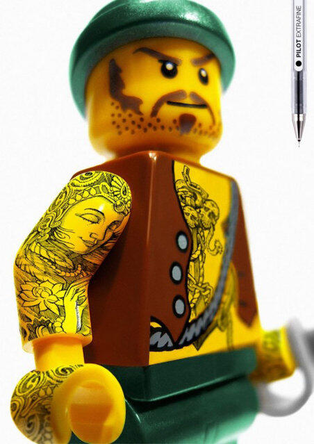 LEGO Tatoo Art