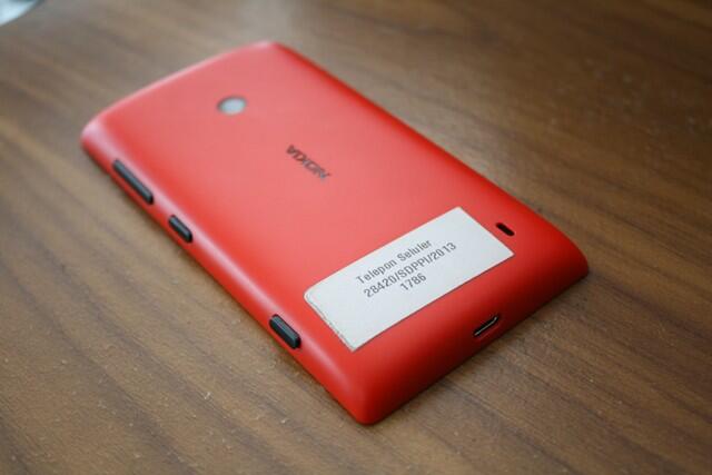 Baru 1 Minggu !! Nokia Lumnia 520 Red Garansi Fulll Resmi 1 Tahun