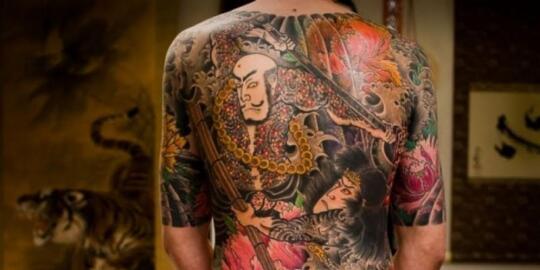 5 Alasan Yakuza menato seluruh tubuh mereka