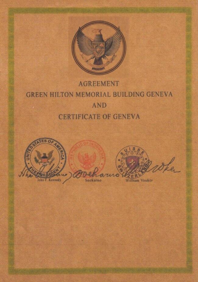 HARTA KARUN INDONESIA DI GENEVA