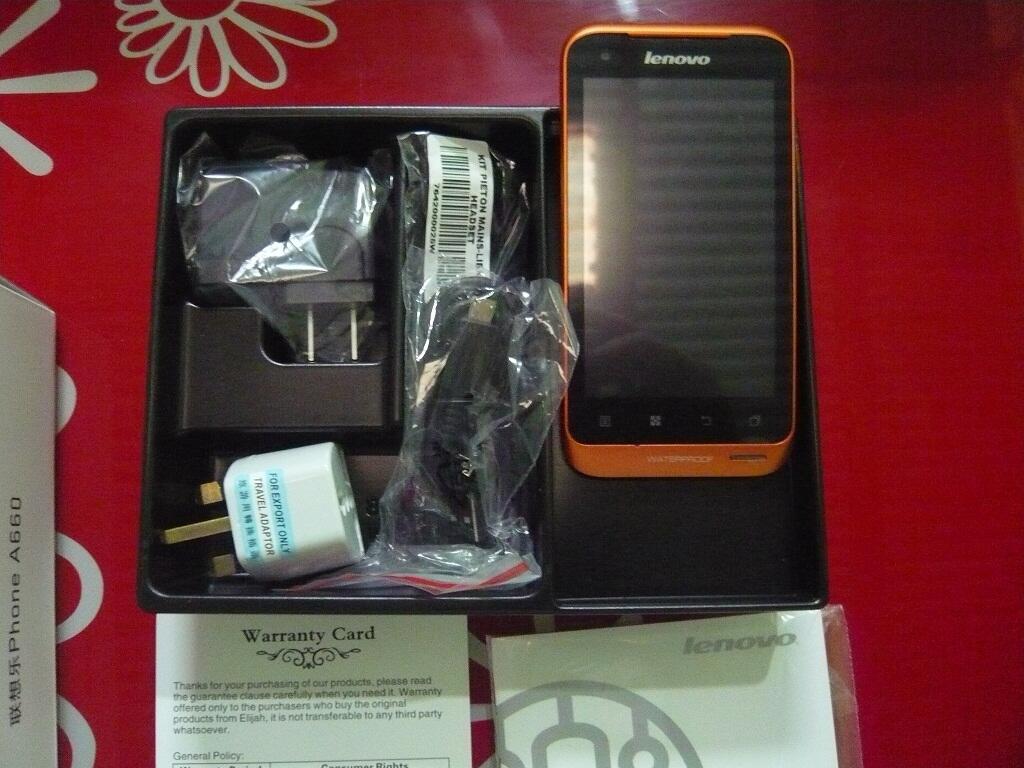 ORIGINAL LENOVO A660 anti air, anti debu dan anti gores, Dual Core 1 ghz