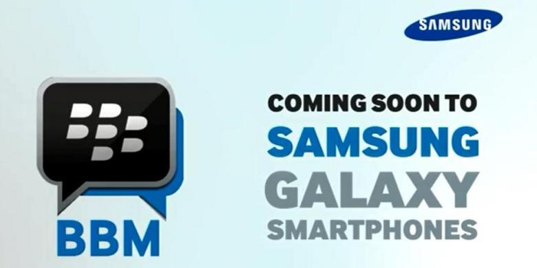 Samsung Sudah Iklan kan BBM lho...