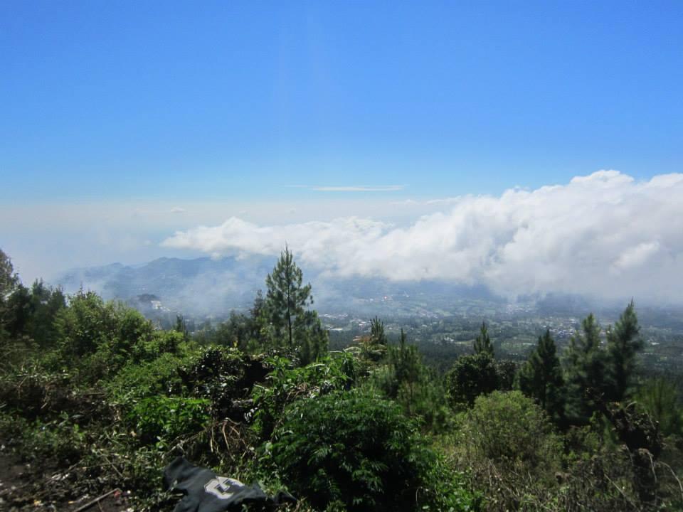 Puncak slamet 17 Agustus 2013
