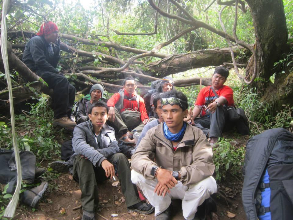 Puncak slamet 17 Agustus 2013