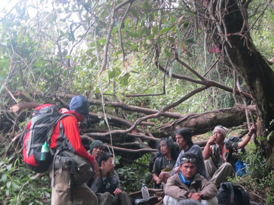 Puncak slamet 17 Agustus 2013