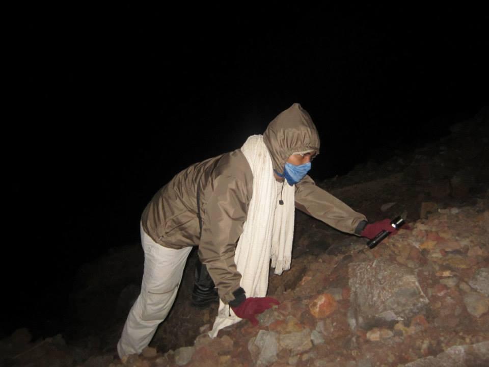 Puncak slamet 17 Agustus 2013