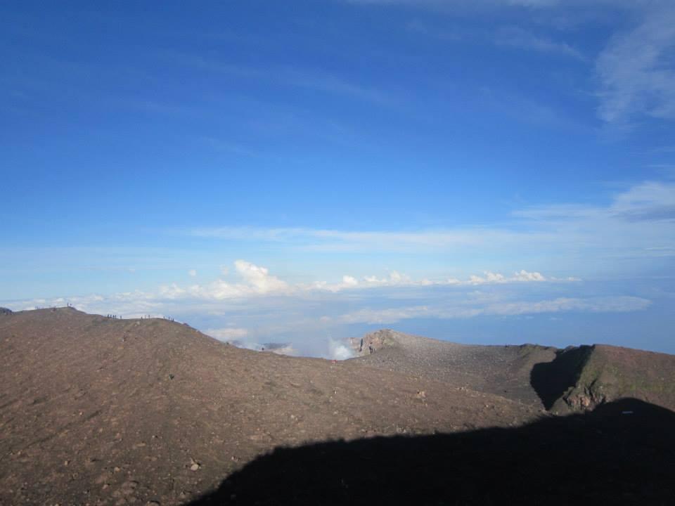 Puncak slamet 17 Agustus 2013