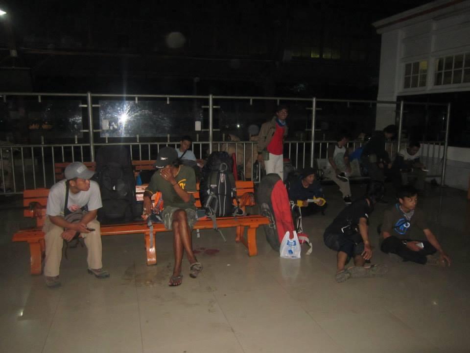 Puncak slamet 17 Agustus 2013
