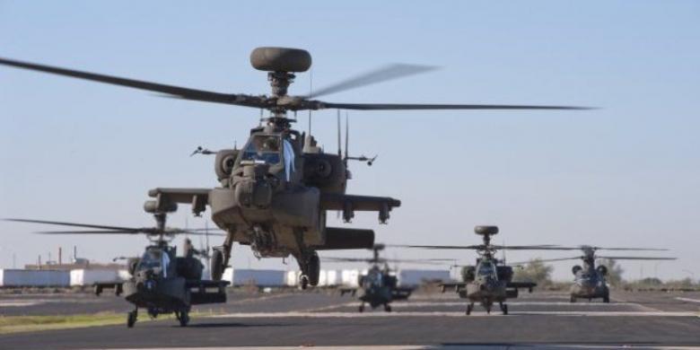 AS Pastikan Jual Helikopter Apache ke Indonesia