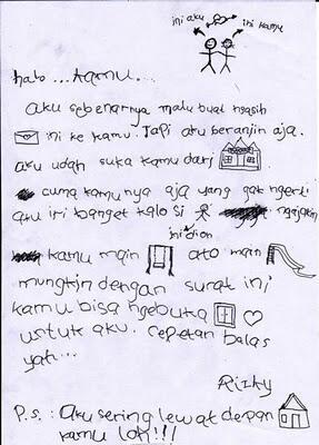 Surat Cinta (anak TK aj ngerti gan!!!)